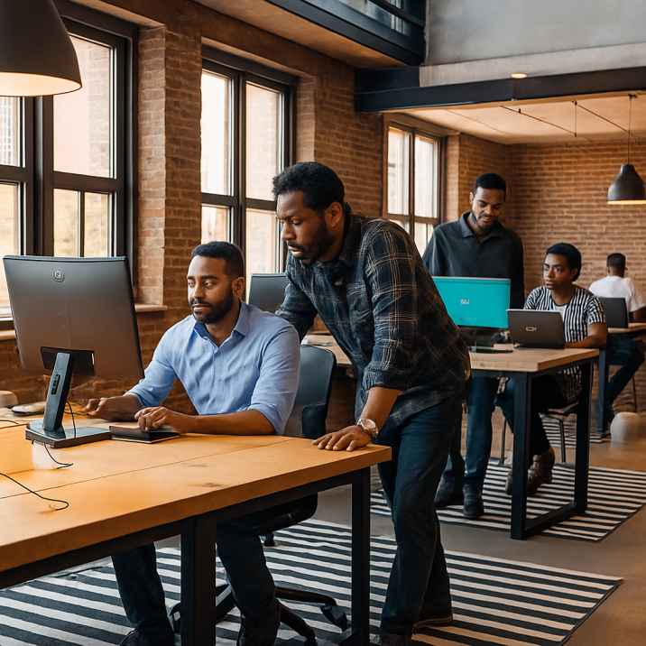 About page into Empowering African Businesses with Affordable Digital & Business Solutions