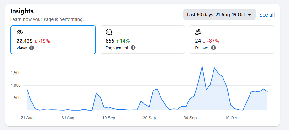 FB metrics Empowering African Businesses with Affordable Digital & Business Solutions